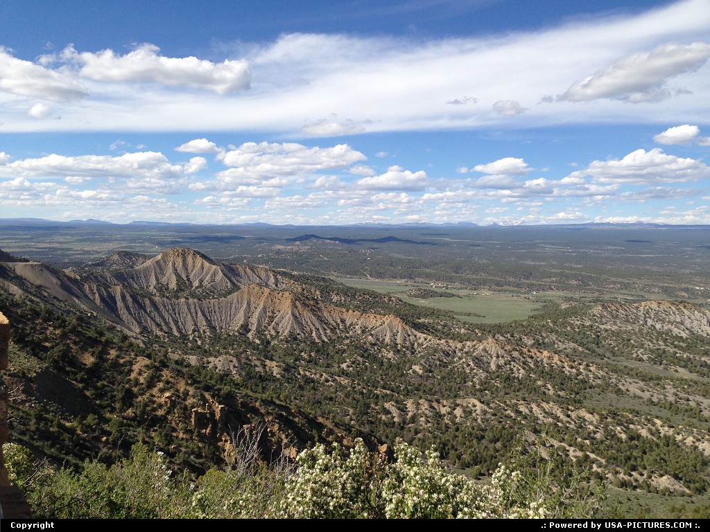 Picture by WestCoastSpirit:  Colorado Mesa Verde Park Point mesa verde, durango