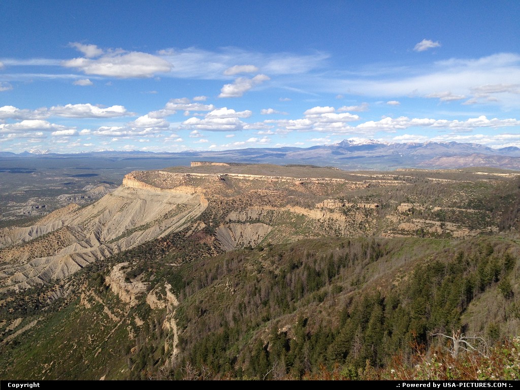 Picture by WestCoastSpirit:  Colorado Mesa Verde Park Point np, mesa, colorado, four corners