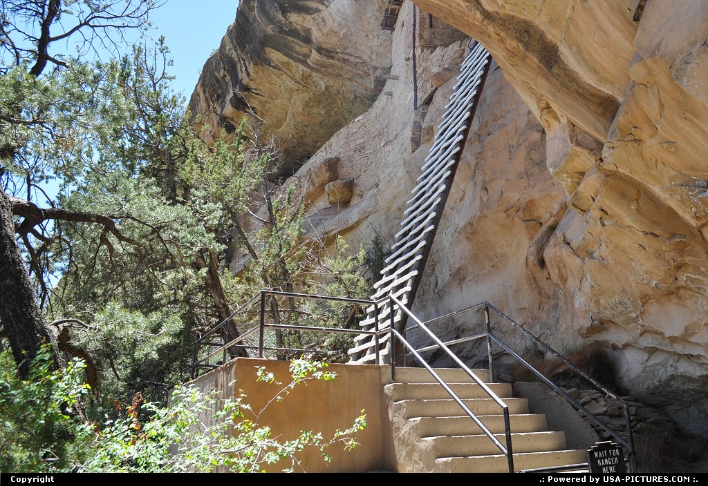 Picture by USA Picture Visitor:  Colorado Mesa Verde Balcony House mesa verde national park balcony house