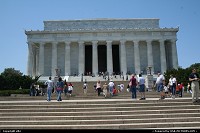 Photo by elki | Washington  Lincoln Memorial