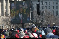 Washington : Barack Obama Inauguration day 01 20 2009. Barack Obama le 44 éme président des états unis préte serment.