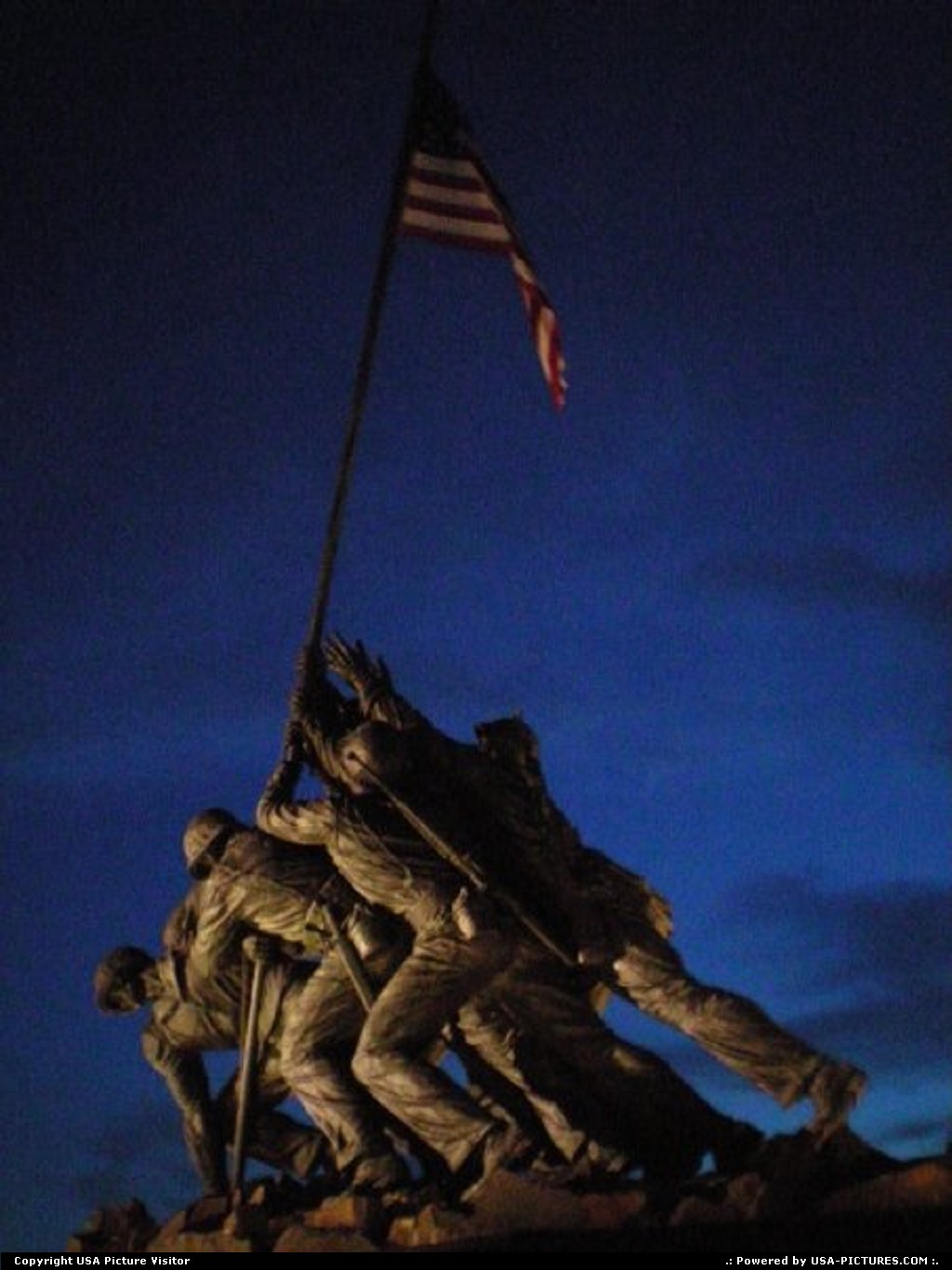 Picture by USA Picture Visitor: Washington Dct-columbia   Iwo Jima, war, honor