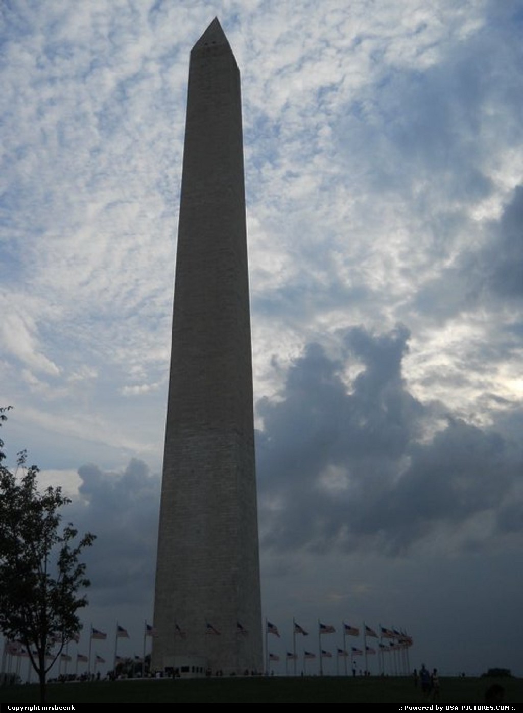 Picture by mrsbeenk: Washington Dct-columbia   Washington DC, Washington Memorial, Clouds