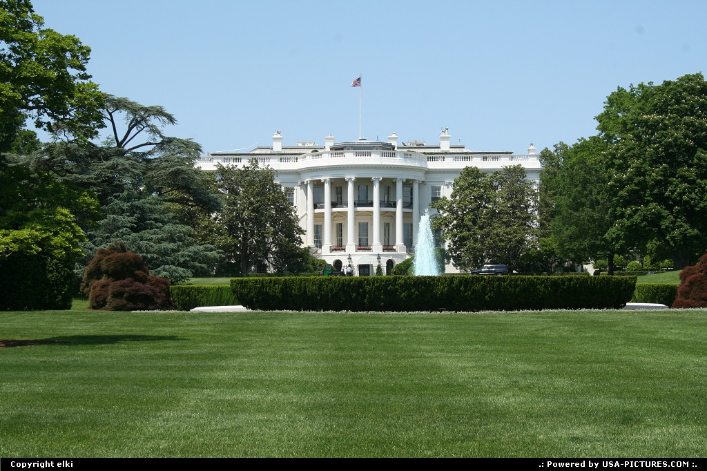 Picture by elki: Washington Dct-columbia   White house