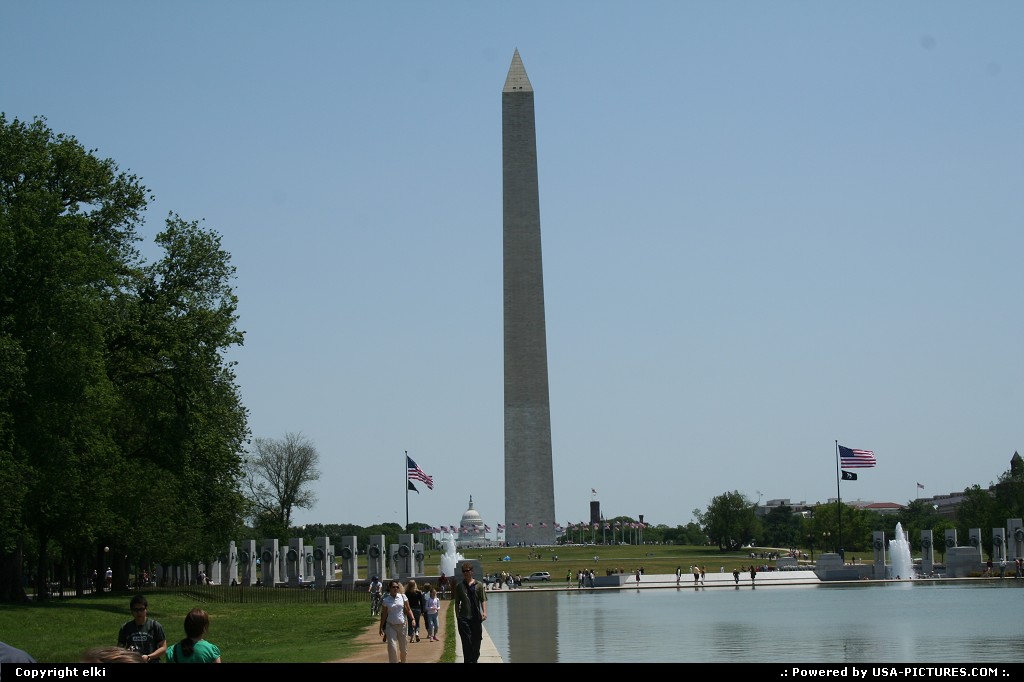 Picture by elki: Washington Dct-columbia   The washington monument