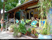 Florida, Green Turtle Bar in Downtown Fernandina Beach