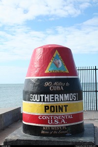 Florida, It's on the picture ... the southernmost point of US. @ key west florida
