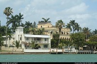 Florida, Nice houses in the bay, between miami et miami beach