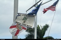 Palm Beach : Drapeaux  la marina  Palm Beach