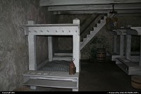 Florida, sleeping area in castillo de san marcos at st augustine florida
