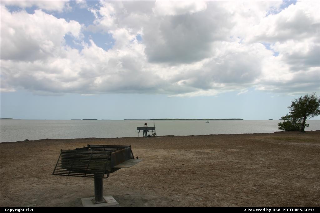 Picture by elki:  Floride Everglades  plage, barbecue