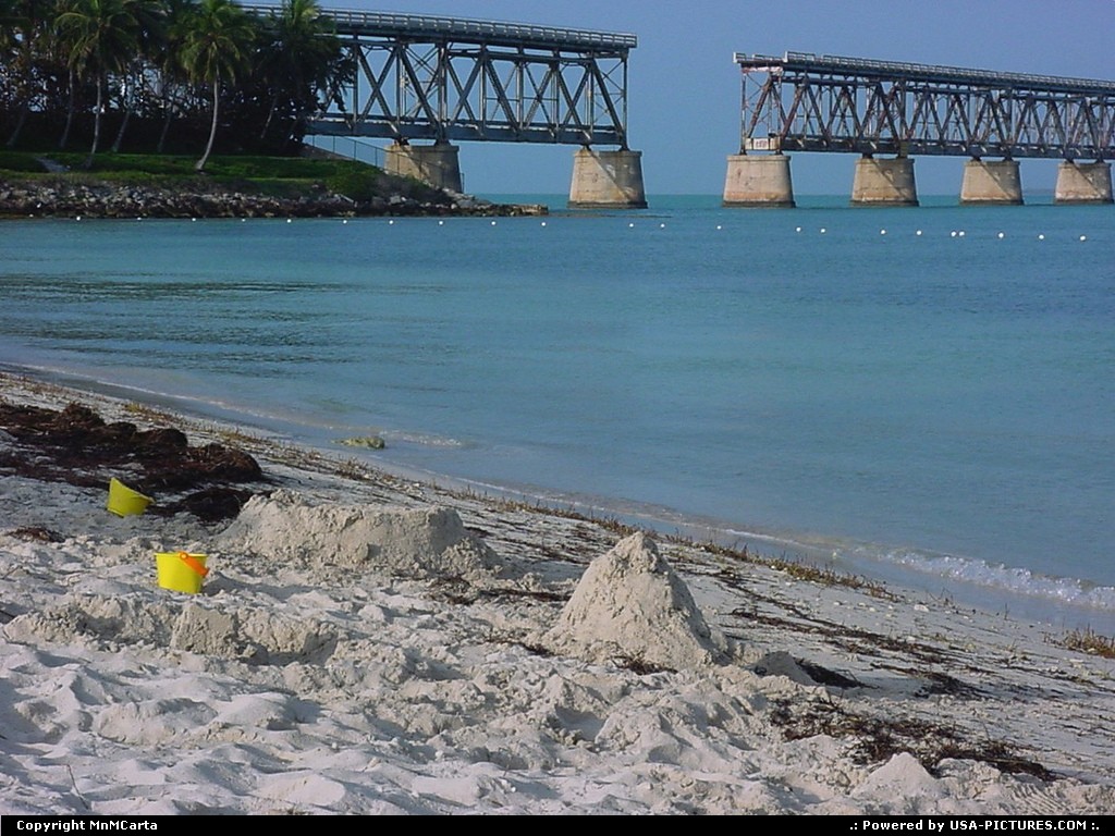 Picture by MnMCarta: Big Pine Key Florida   bahhia honda,beach,bridge,sand,#1 in the world,florida