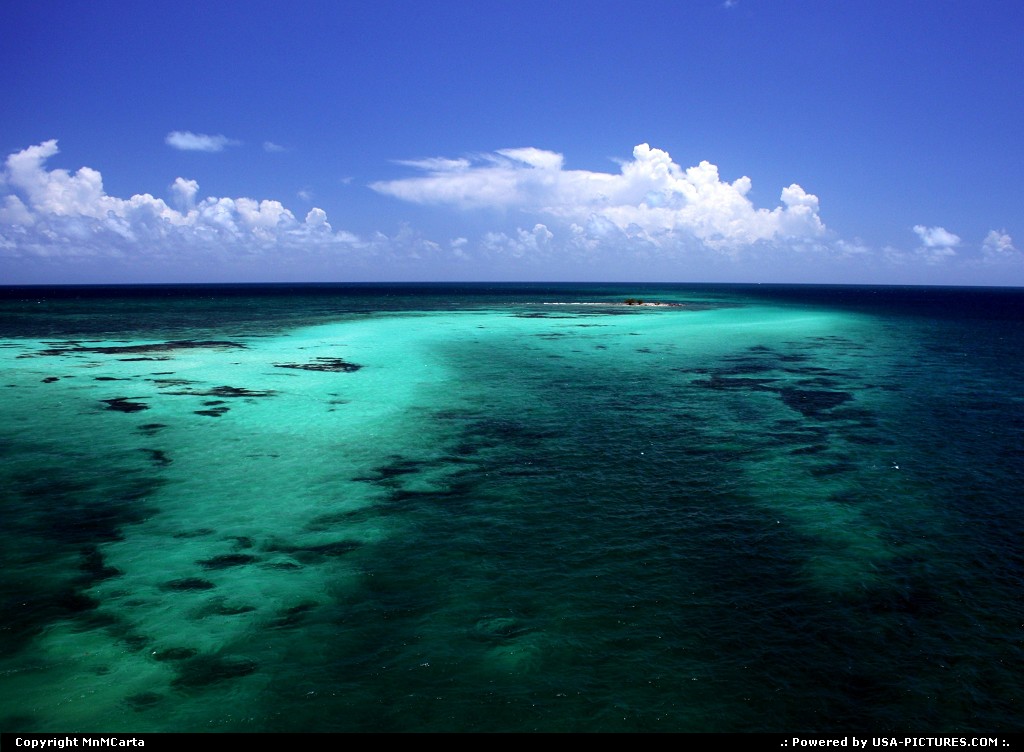 Picture by MnMCarta: Big Pine Key Florida   bahia honda,beach,state park,atlantic,ocean,color,perspective