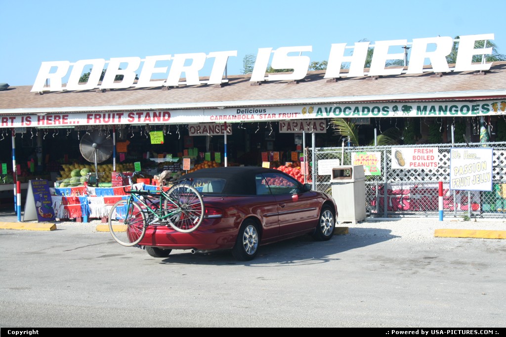 Picture by elki: Florida City Florida   fruit stand
