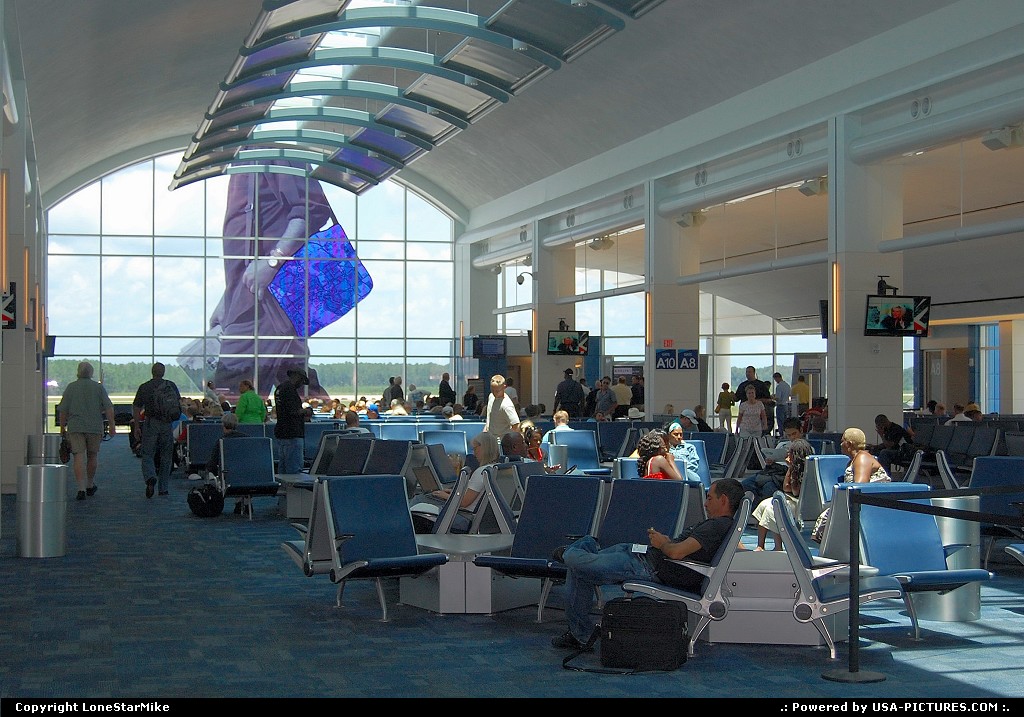 Picture by LoneStarMike: Jacksonville Florida   airport, terminal, concourse