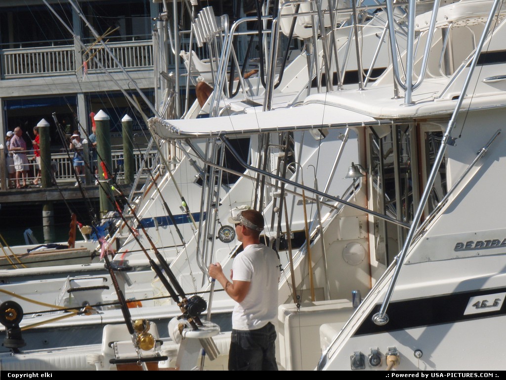 Picture by elki: Key West Floride   fishing boat marina key west
