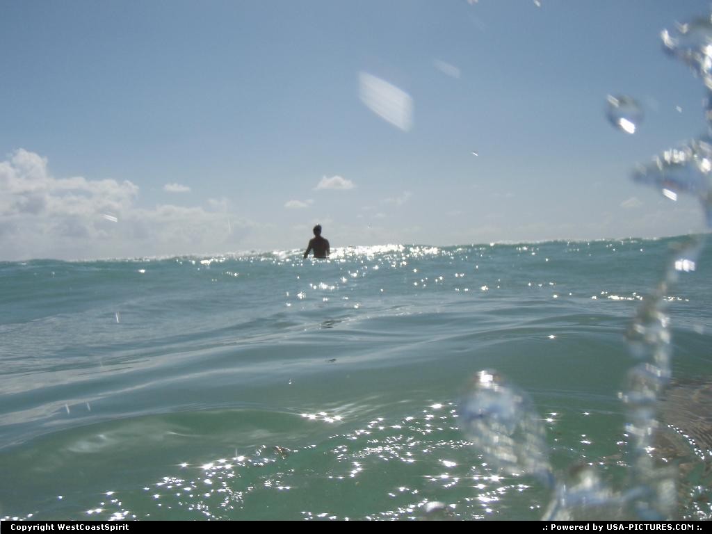 Picture by WestCoastSpirit: Miami Beach Floride   plage, soleil, mer