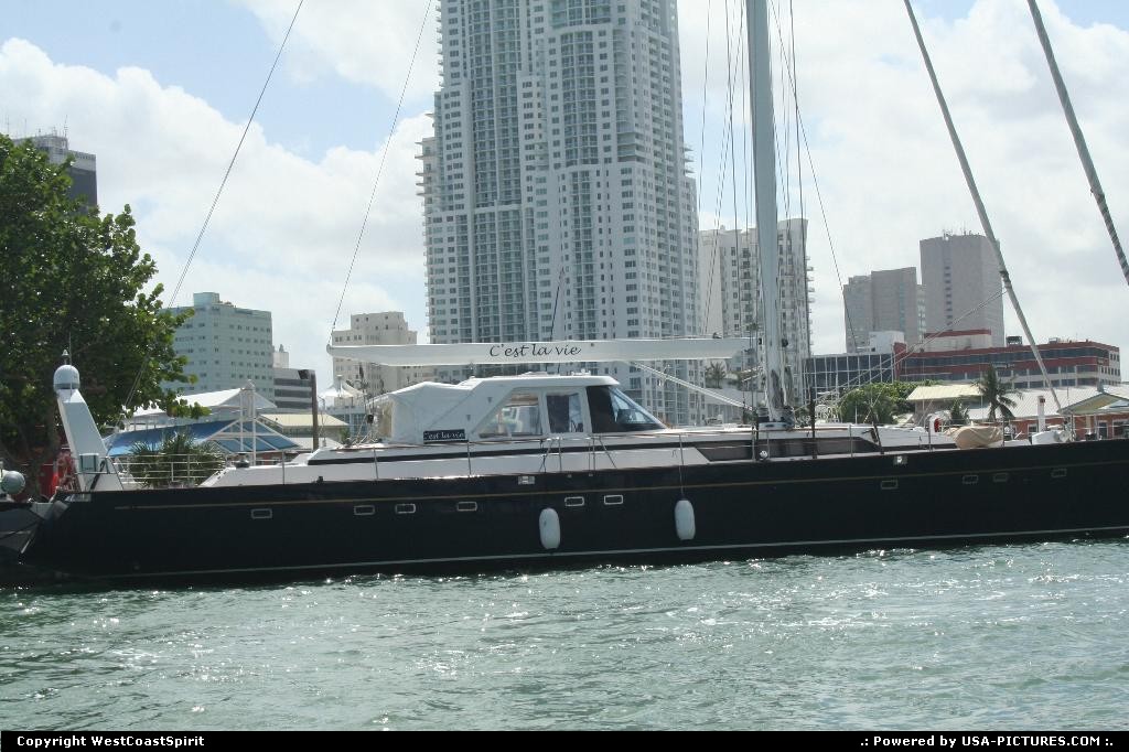 Picture by WestCoastSpirit: Miami Florida   sail, boat, beach, sea