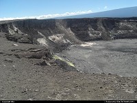 Crater et volcan