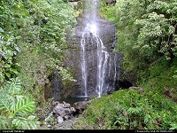 Wailua Falls about 7 miles west of Hana on the south side of Maui; noon 03/23/2010
