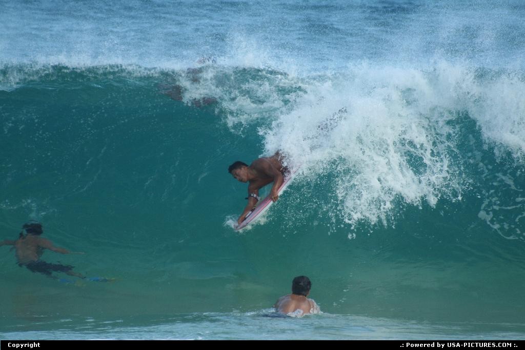 Picture by elki:  Hawaii   waves, short break, bodyboard