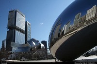 Illinois, No, the picture is not photoshoped! The famous Cloud Gate, aka 