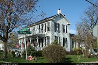 Photo by WestCoastSpirit | Vandalia  house, flag, garden