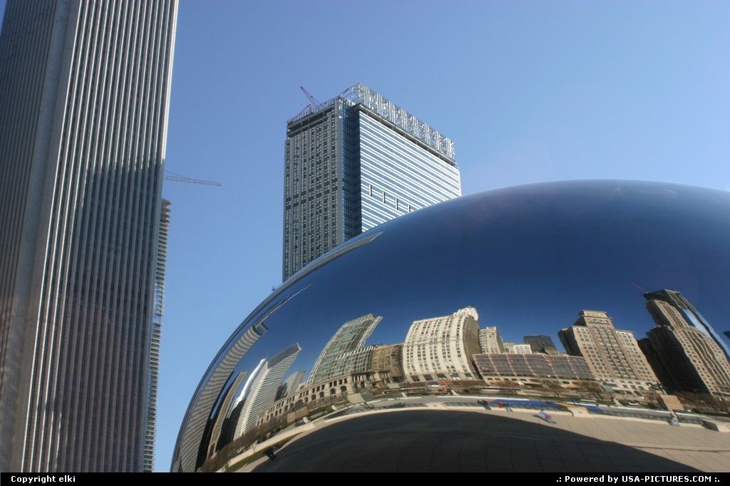 Picture by elki: Chicago Illinois   chicago silver bean