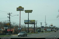 Paducah : Scene from the road: these are classical fast food brand one will encounter during a trip in the South 