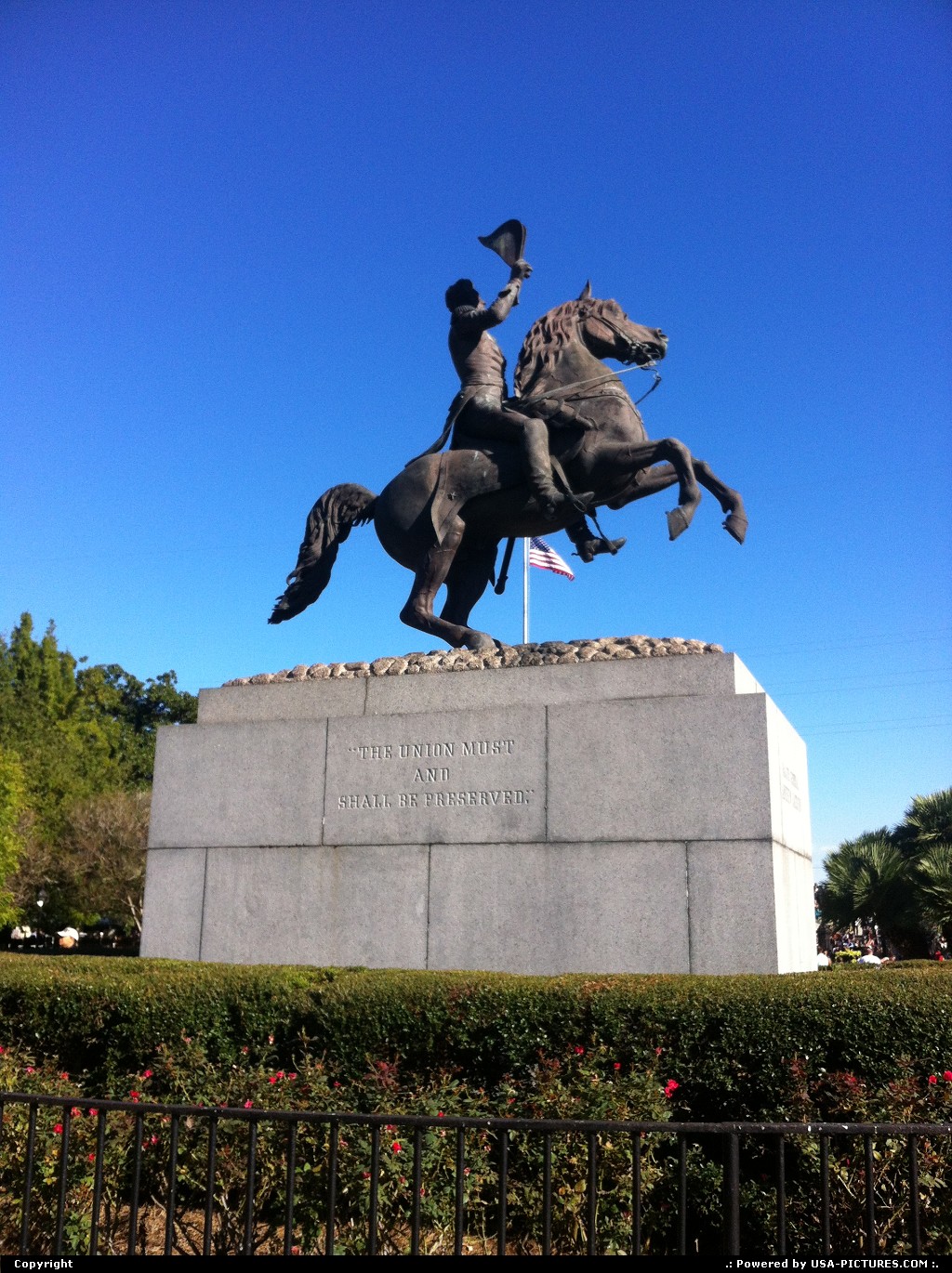 Picture by Bernie: New Orleans Louisiana   MEMORIAL