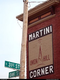 Missouri, Martini Corner @ 31st and Oak. Kansas City, MO