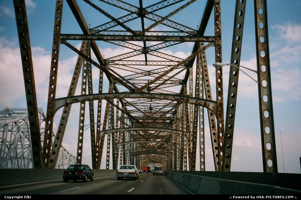 Picture by elki: Natchez Mississippi   bridge