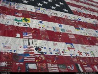Photo by elki | Ashland  flag, 9/11, tribute