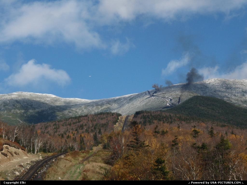 Picture by elki:  New-Hampshire   steam train, train