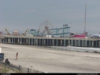 Atlantic City : Theme Park from the Boarderwalk