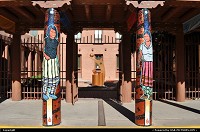 New-mexico, Santa Fe Capital of New Mexico, Santa Fe was founded in 1607. If means holy faith in spanish. It have a population of 67 947. It is the fourth city in New Mexico. Adobe style, the city attracts a lot of artists, settled down from '80s