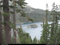 Lake Tahoe : esmeralda baie lac tahoe