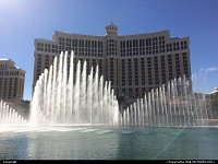 Nevada, Las Vegas, Bellagio fountain show