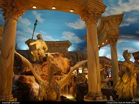 The Forum Shops, near the Caeasar Palace.