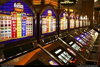 slot machines at Las Vegas