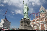 Las Vegas : La statue de la libert au new york hotel  las vegas