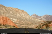 Northshore road, north of Lake Mead.