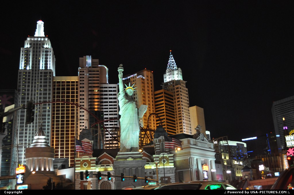 Picture by WestCoastSpirit: Las Vegas Nevada   vegas, gambling, strip, sin city, casino, resort, boeing, delta, 757
