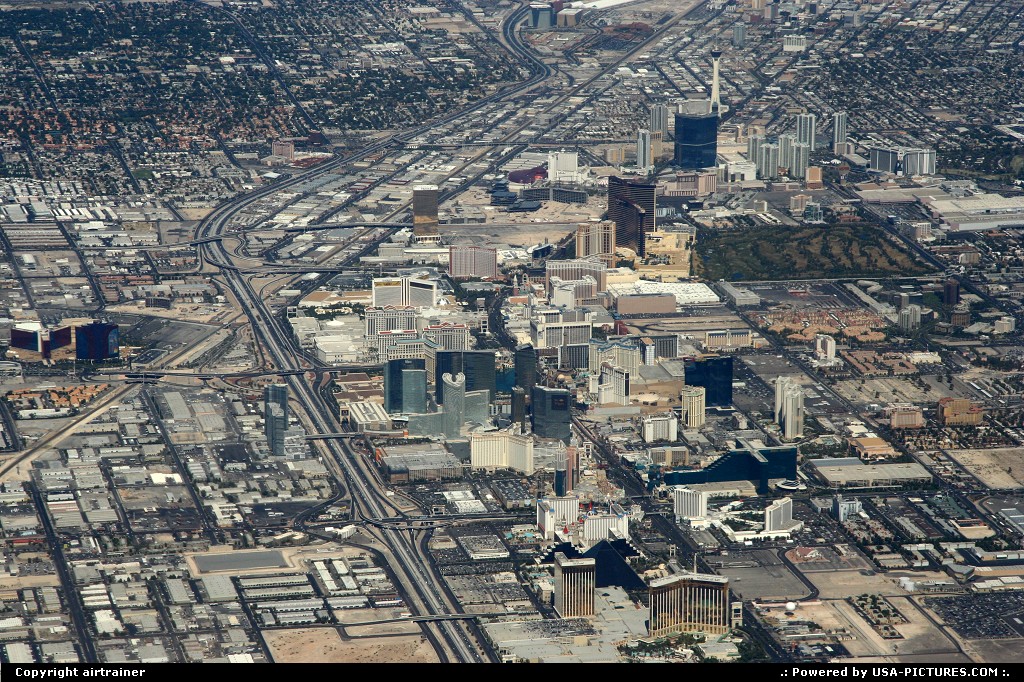 Picture by airtrainer: Las Vegas Nevada   las vegas, the strip