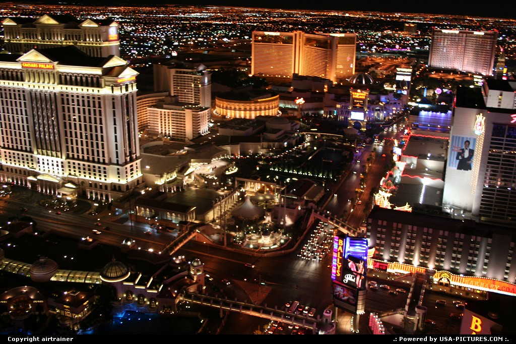 Picture by airtrainer: Las Vegas Nevada   las vegas, strip, eiffel, tower