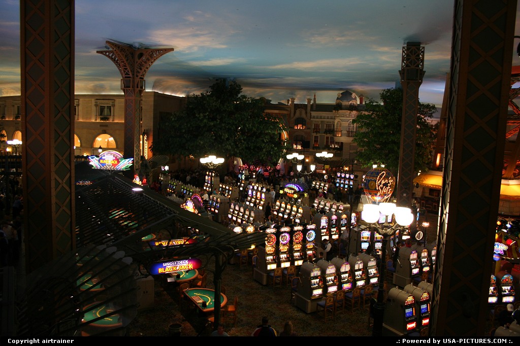 Picture by airtrainer: Las Vegas Nevada   las vegas, paris, casino, slot machines