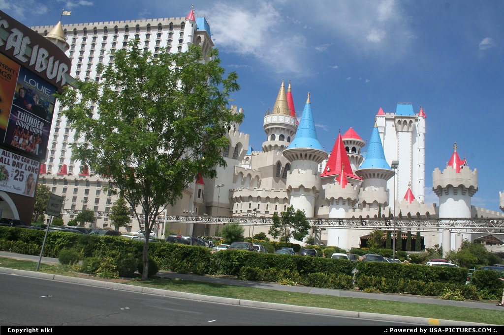 Picture by elki: Las Vegas Nevada   las vegas hotel casino excalibur 