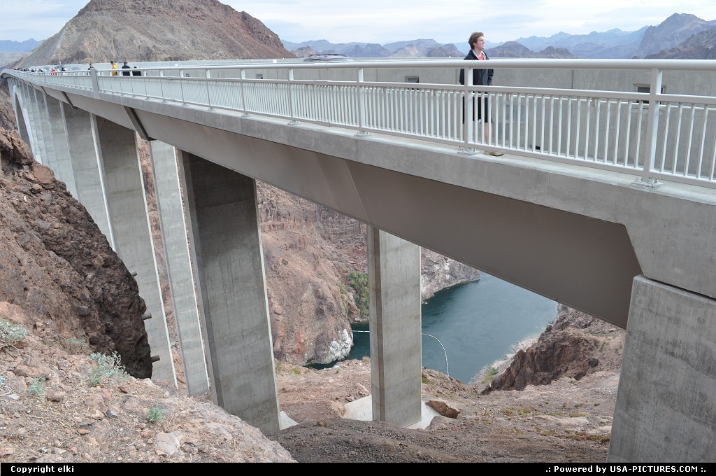 Picture by USA Picture Visitor: Not in a City Nevada   hoover dam, bypass, nevada, arizona