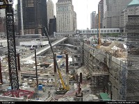 New york ground zero working zone