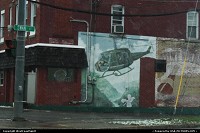 New-york, Art work on a wall in Batavia, NY